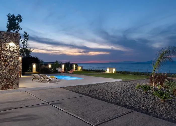 Kyra Beachfront House In Rhodes Vila *